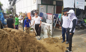 16 Juli 2022 #Probebaya kegiatan semenisasi di RT.032 & RT.034