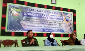 19 Juli 2022, #Probebaya Pokmas Kelapa Gading melaksanakan pelatihan tata boga, las dan mekanik