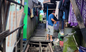 20 Juli 2022, #Probebaya perbaikan jembatan kayu di RT.026