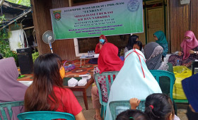 29 Juli 2022, #Probebaya kegiatan sosialisasi gerakan hidup Germas, Jauhi Narkoba, PHBS dan edukasi Narkoba di RT.004