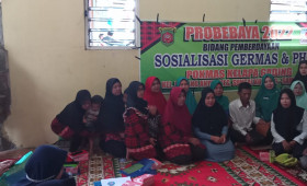 01 Agustus 2022, #Probebaya Kegiatan  Pemberdayaan  masyarakat sosialisasi KB, Narkoba , Dasawisma RT 11 pokmas Kelapa Gading Karang Anyar