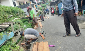 04 September 2022, #Probebaya Kegiatan Penutupan Drainase jl. Cendana gang 16, RT 14 Pokmas Kelapa Gading
