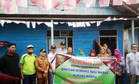 05 september 2022, #Probebaya Pembagian paket sembako oleh pokmas meranti di RT 19 kegiatan probebaya tahun 2022 yang dihadiri oleh Lurah Karang Anyar