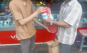 18 November 2022, Pokmas Meranti melakukan serah APAR ke RT.016