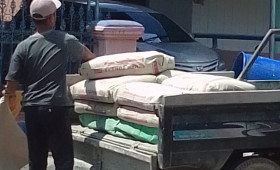 Senin, 10 Juli 2023, Kegiatan perbaikan Parit di RT.004, Jalan Cendana