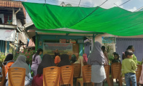 Sabtu, 29 Juli 2023 Lurah Karang Anyar, H. Rusmin Nuryadin menghadiri kegiatan Sosialisasi Stunting Peningkatan Kader Posyandu di RT, 022,023,026