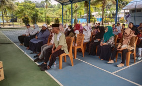KAMIS, 07 September 2023, Lurah bersama Kasie Ekobang dan staf mendampingi tim TWAP Kota Samarinda dalam rangka kegiatan penyerahan secara simbolis kegiatan Sapras Probebaya di Pokmas Cendana dan Meranti Kahoi.