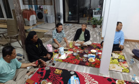 Sabtu, 20 Januari 2024, Lurah menghadiri kegiatan rapat pemilihan para pengurus Pokmas Cendana Kelurahan Karang Anyar