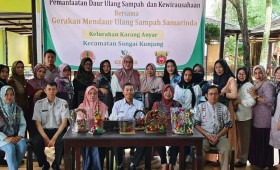 Rabu, 10 Juli 2024 Pembukaan pelatihan/workshop pemanfaatan daur ulang sampah dan kewirausahaan program probebaya kel. Karang anyar tahun 2024 yang dihadiri oleh Lurah dan Kasie Pemberdayaan Masyarakat Kel.Karang Anyar