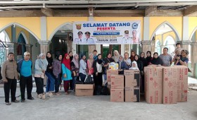 Selasa, 08 Juli 2025 Jam 14.00, Plt.Lurah dan Kasie Kesra menghadiri kegiatan serah terima Peralatan Pelatihan Tata Boga dari LPK Ganesa ke Para peserta pelatihan dari Pokmas Cendana.