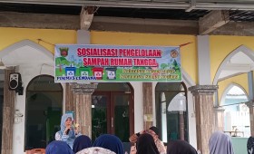 Jumat, 08 Agustus 2025, Staf Kesra bersama narasumber dari Pengurus Bank Sampah Ramli Berseri menghadiri kegiatan Probebaya bidang Pemberdayaan berupa acara pengelolaan sampah rumah tangga di RT.009, Jln. Cendana Gang 06.