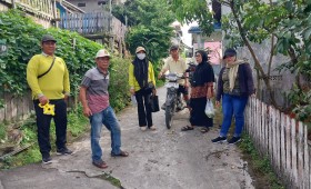 Rabu, 21 Januari 2026, Kelurahan Karang Anyar bersama Pokmas melakukan kegiatan Pengukuran dan peninjauan 0% kegiatan infrastruktur Probebaya Kelapa Gading anggaran tahun 2026.