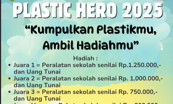 Lomba Plastic Hero 2025 se Kecamatan Sungai Kunjang