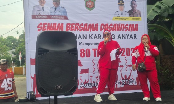 Senam Bersama Dasawisma